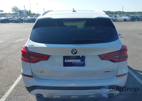 2020 BMW X3 xDrive30I z USA, uszkodzony, nr VIN 5UXTY5C05L9B80592